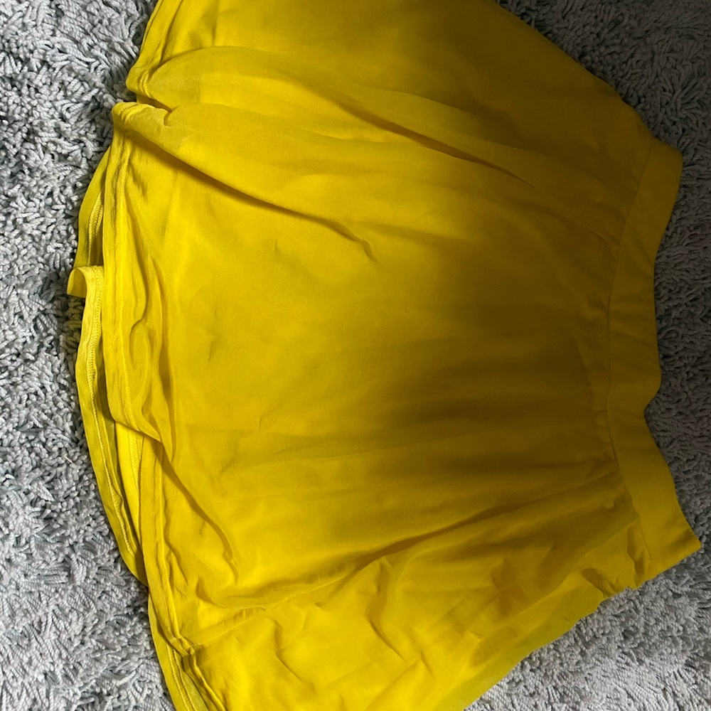 Yellow skirt